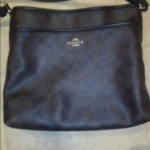 Coach crossbody leather